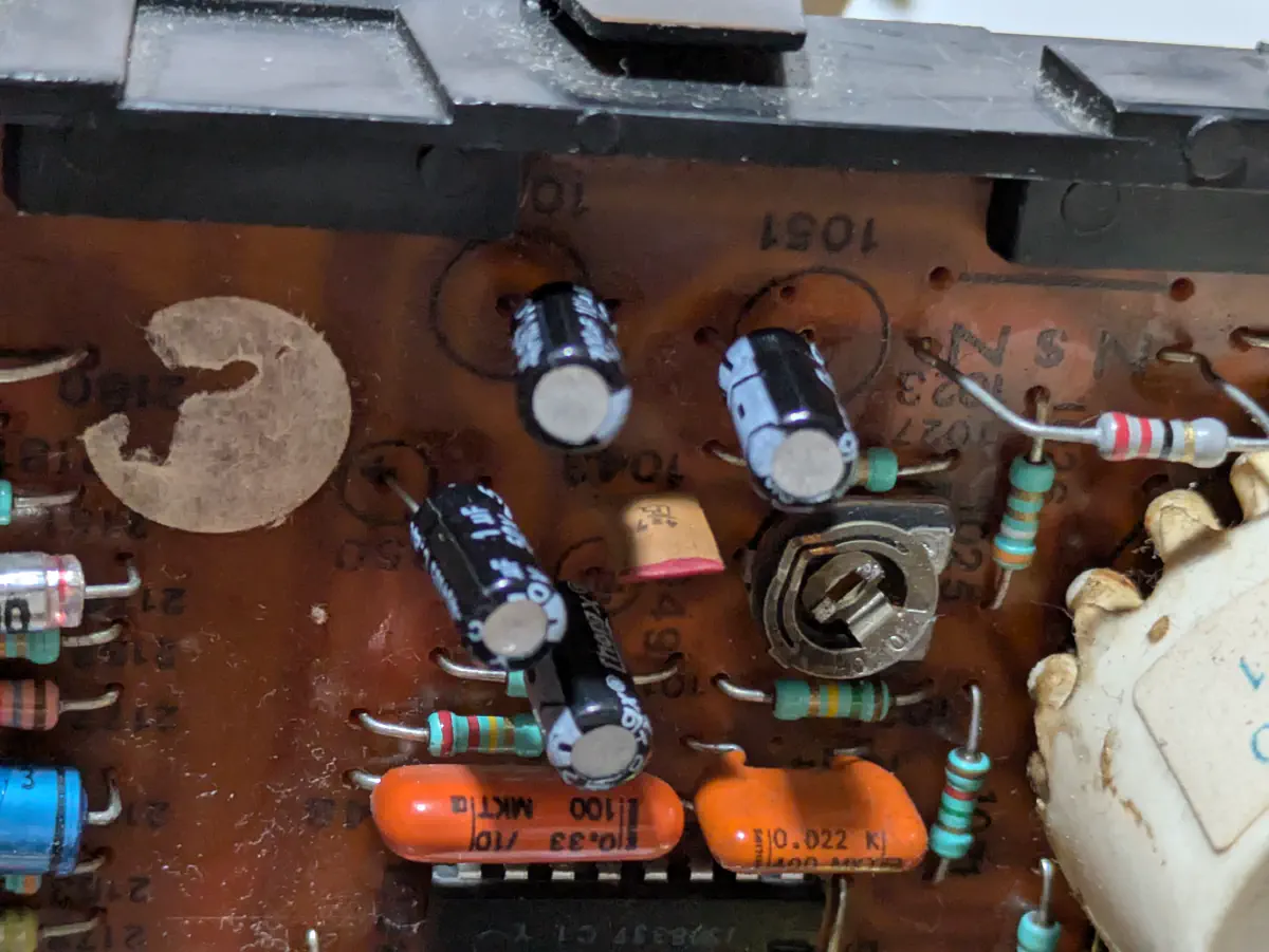 capacitors after